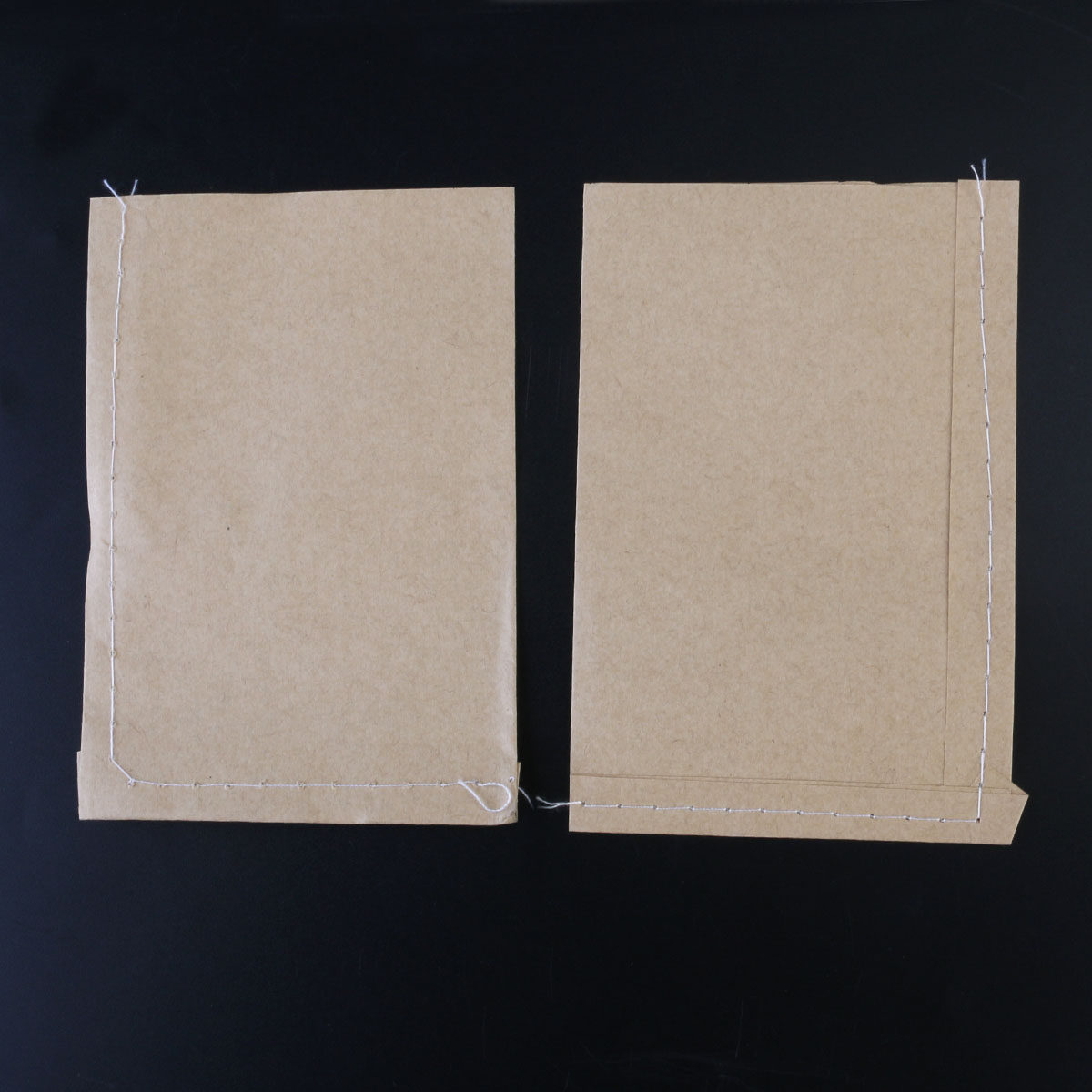 Food Storage Bag - 100 sacs en papier kraft cousus