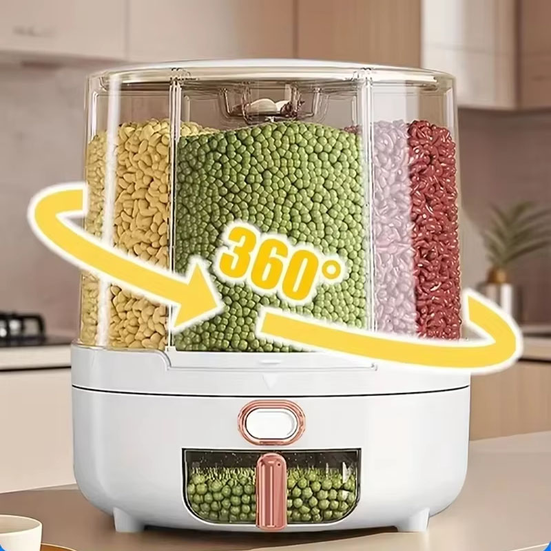 6 compartiments 360 °   Récipi - Food Storage Meals avis et prix