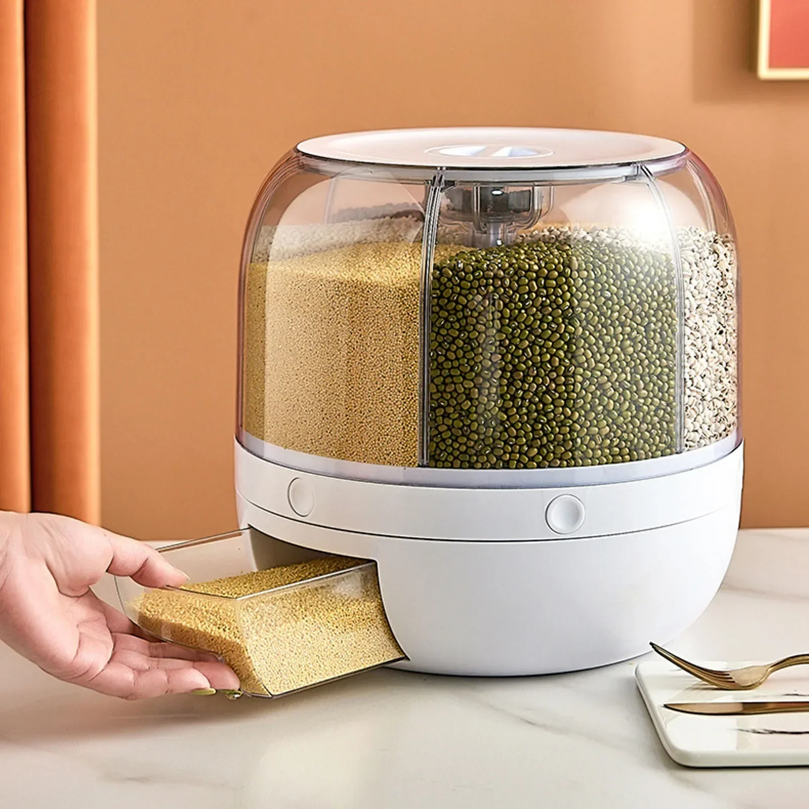 6 compartiments 360 °   Récipi - Food Storage Meals avis et prix