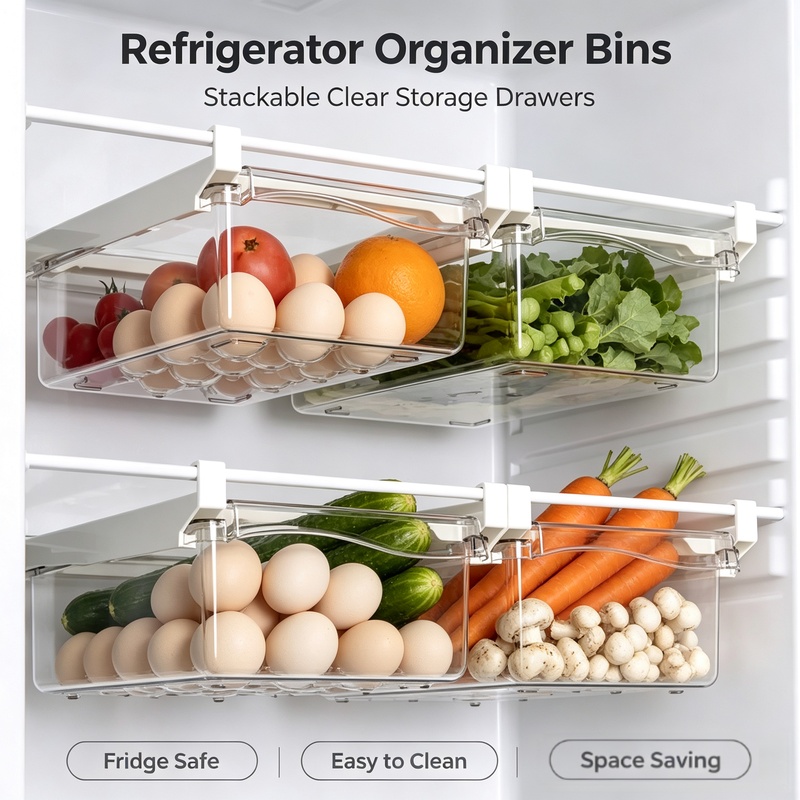 Boîte de rangement coulissante - Food Storage With Dividers avis et prix