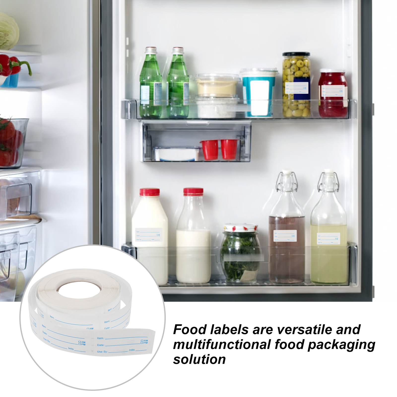 1 rouleau d'étiquettes autocol - Food Storage Labels avis et prix