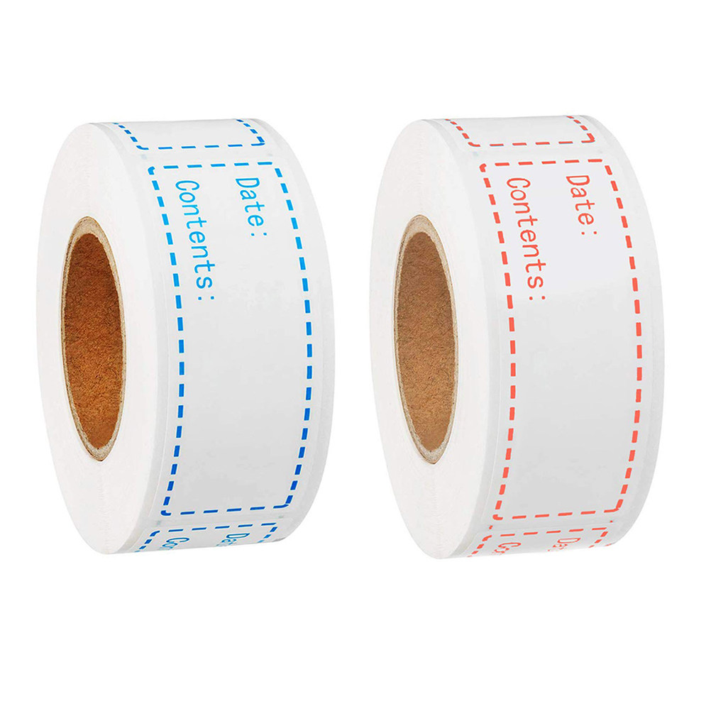 2 rouleaux d'étiquettes rectan - Food Storage Labels avis et prix