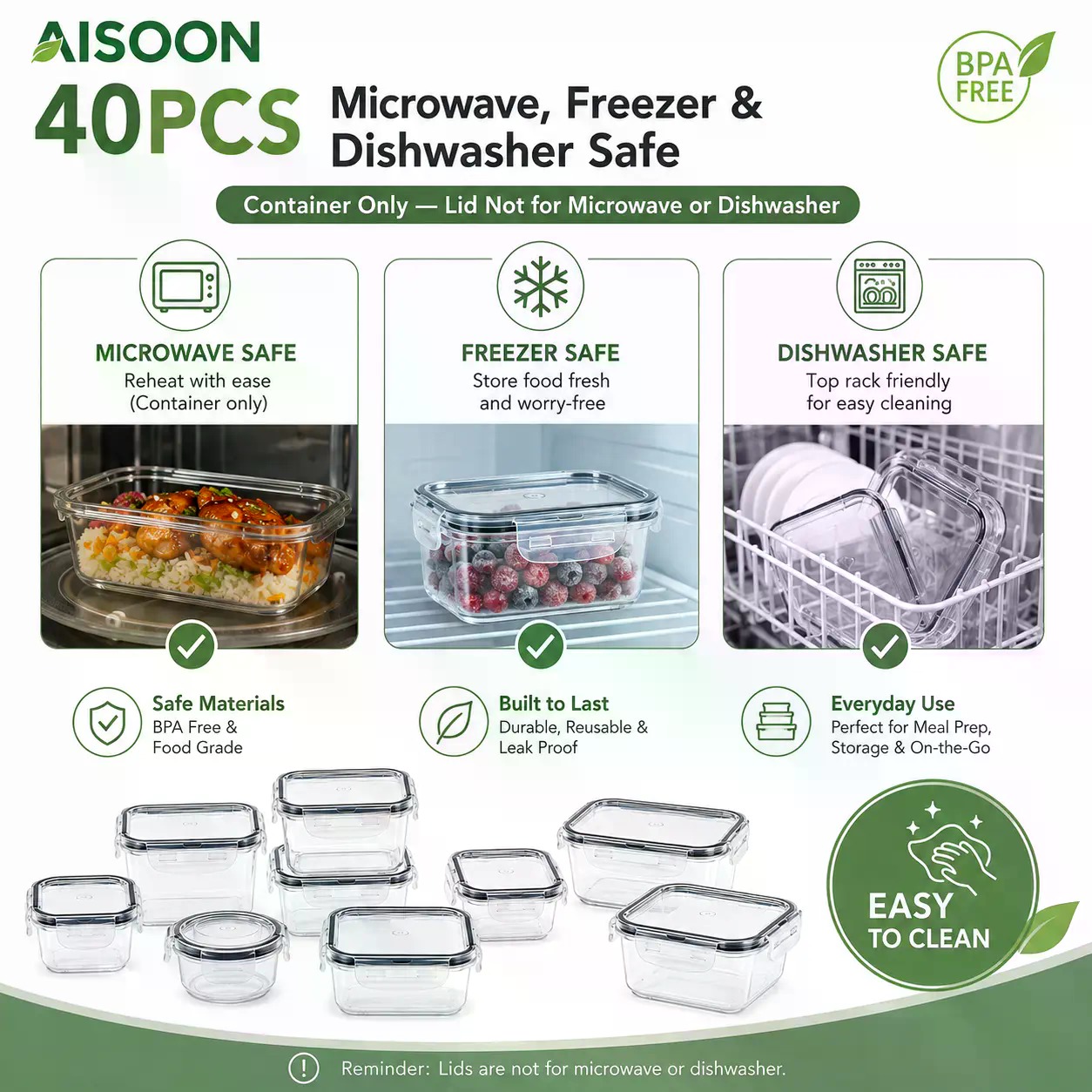 Ensemble de 40 contenants de s - Food Storage Labels avis et prix