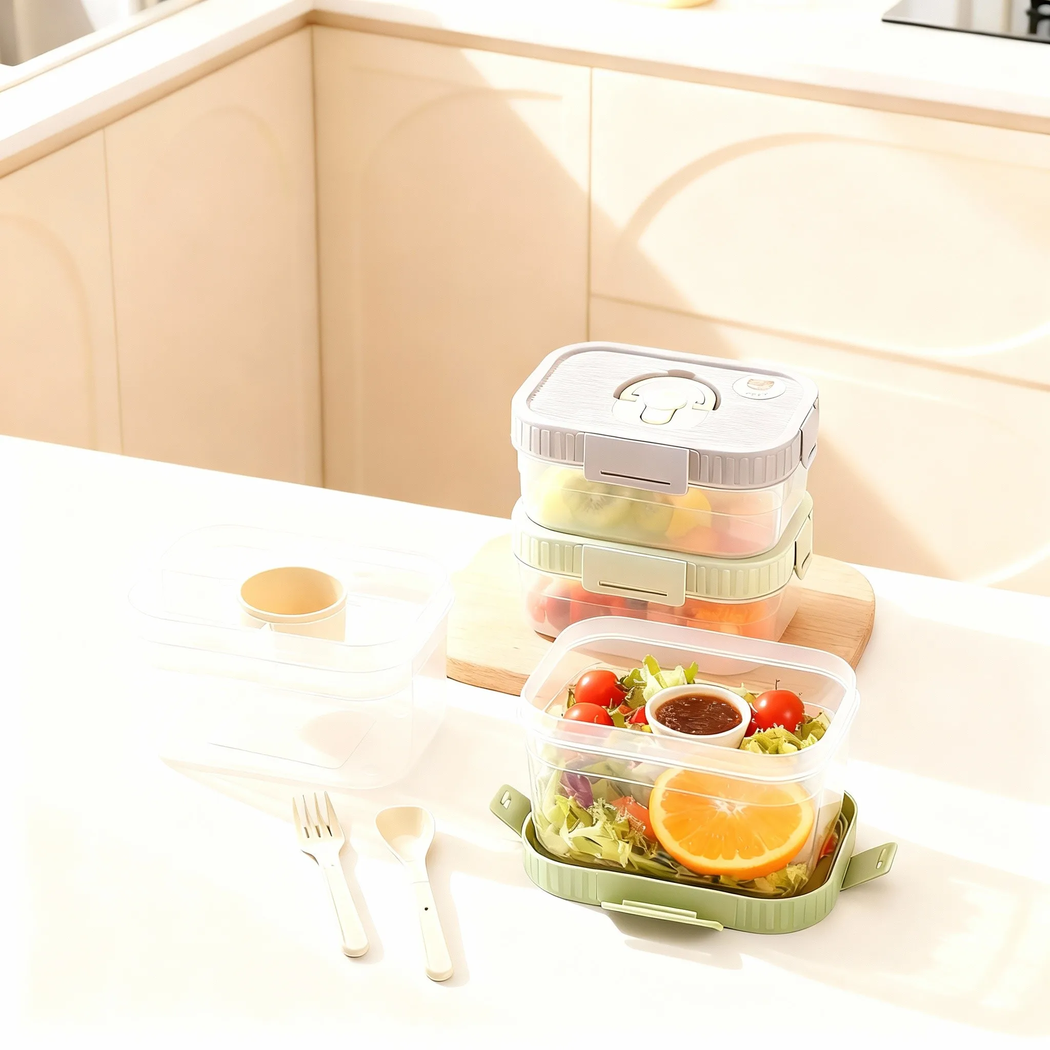 Boîte à lunch portable en plas - Food Storage Oven Safe avis et prix