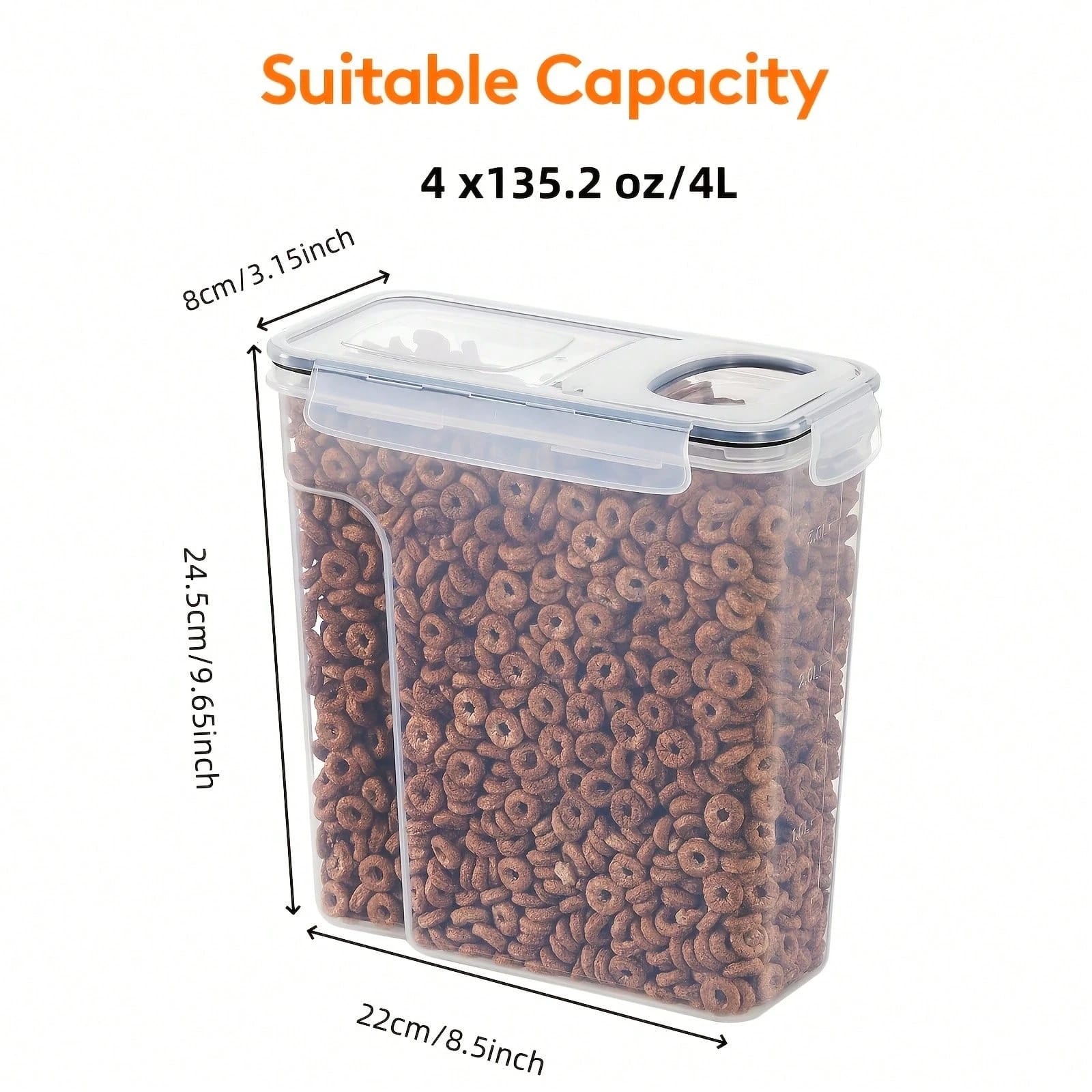 Ensemble de 4 boîtes hermétiqu - Food Storage Labels avis et prix
