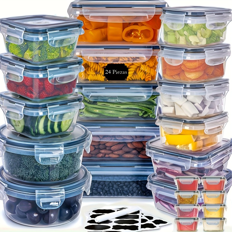 Ensemble de 48 contenants alim - Food Storage Labels avis et prix