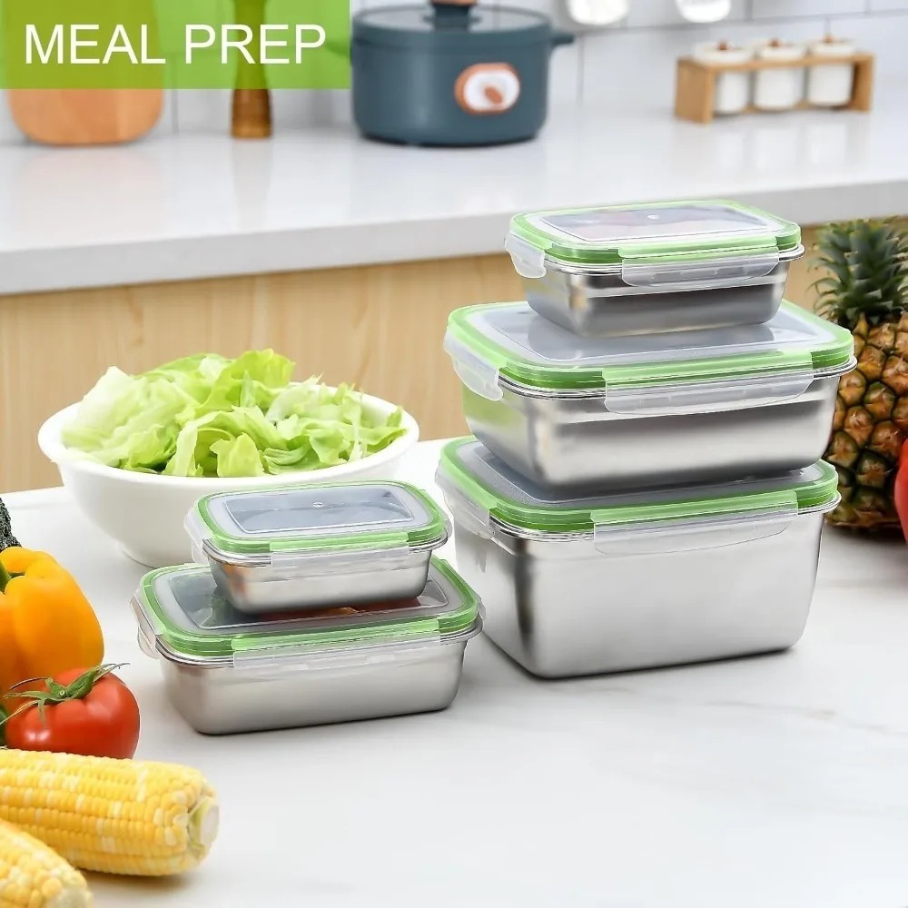 Ensemble de conteneurs de stoc - Food Storage Oven Safe avis et prix